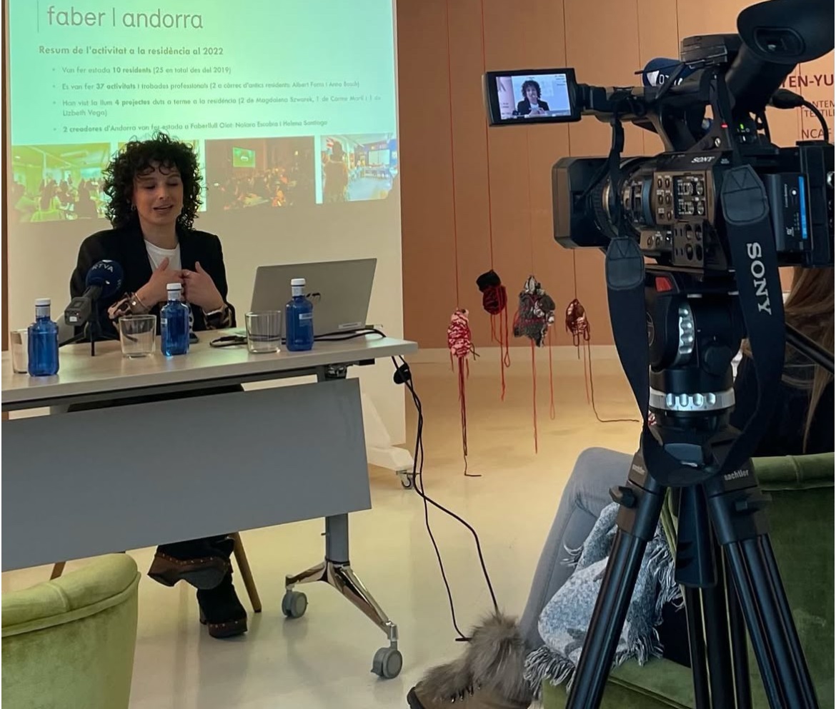 23 February 2023 - Presentation for the resident's programe at Faber Andorra 2023 -